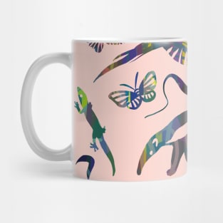 Amazon Rainforest Animals and Colorful Jungle Wildlife Mug